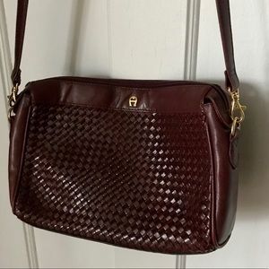Vintage Etienne Aigner Oxblood Crossbody